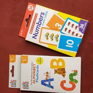 Alphabet & Numbers Flashcards‎